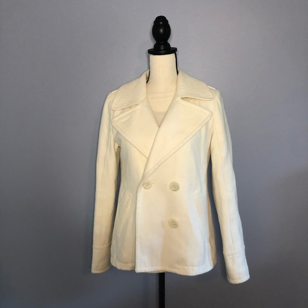 American Eagle Winter Wool Short Peacoat Coat